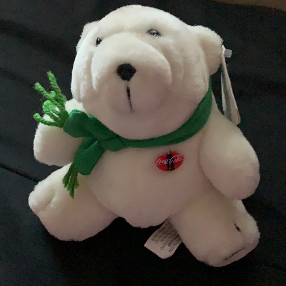 NWT Vintage 1997 Coca Cola Collectible bear